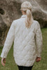 Womens Ash  90/10 Down Overshirt - Cream