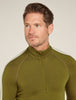 Mens 260 ZoneKnit™ LS Half Zip Thermal Top Algae BA56HF