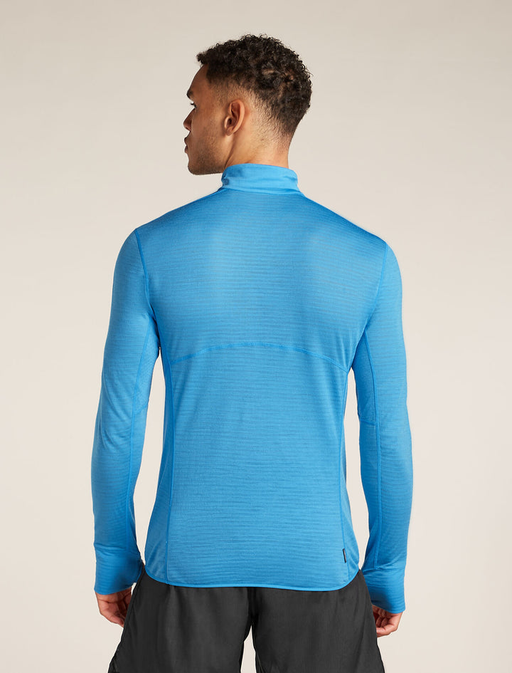 Mens Merino Blend 200 Realfleece™ Descender Long Sleeve Half Zip Jacket