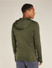 Mens Merino 260 Quantum Long Sleeve Zip Hoodie Loden BA56W2