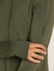 Mens Merino 260 Quantum Long Sleeve Zip Hoodie Loden BA56W2