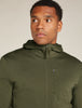Mens Merino 260 Quantum Long Sleeve Zip Hoodie Loden BA56W2
