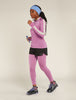 Womens 125 ZoneKnit™ LS Half Zip Thermal Top Deco BA56XF