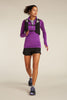 Womens Merino Blend 200 Realfleece™ Descender L S Half Zip Jacket Passion BA56YM