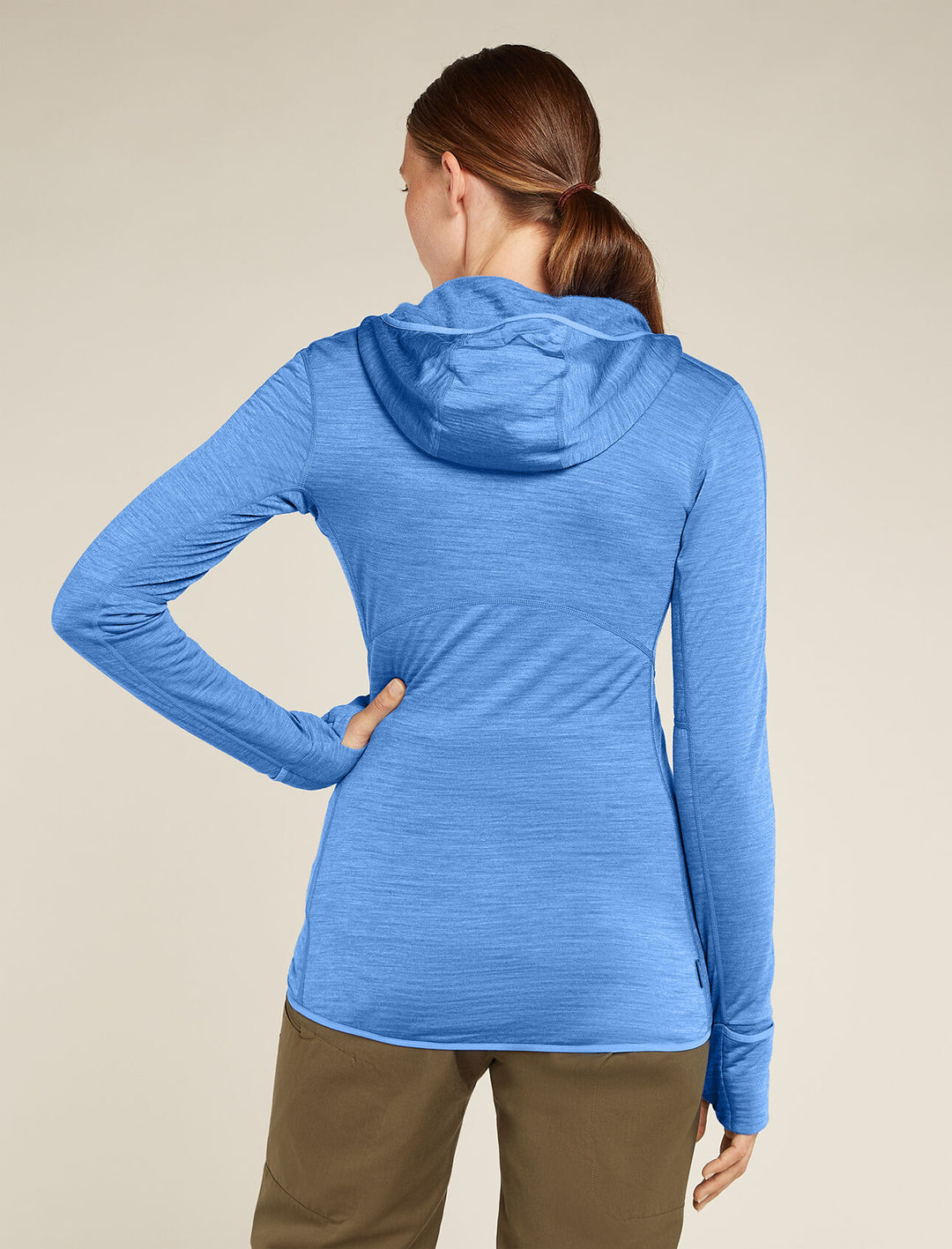 Womens Merino Blend 200 Realfleece™ Descender LS Zip Hoodie