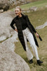 Womens Bella 90/10 Down Maxi Vest - Black