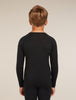 Kids 200 Oasis LS Crewe  Black 2yrs-14yrs 104501