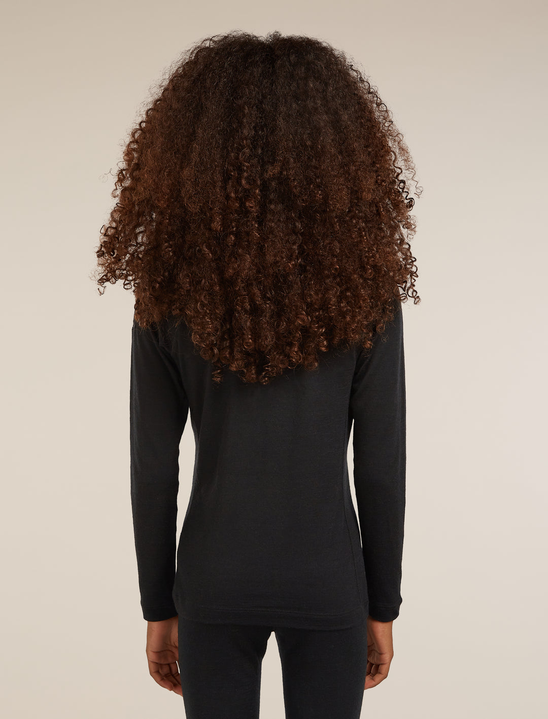 Kids 200 Oasis LS Crewe  Black 2yrs-14yrs 104501