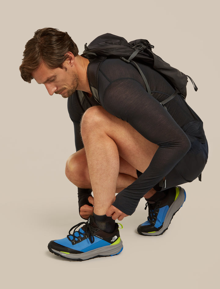 Mens Merino Multisport Light Micro Socks Black  105129