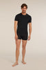 Mens Anatomica SS Crewe Black 103033