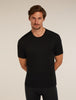 Mens 200 Oasis SS Crewe Black 104509