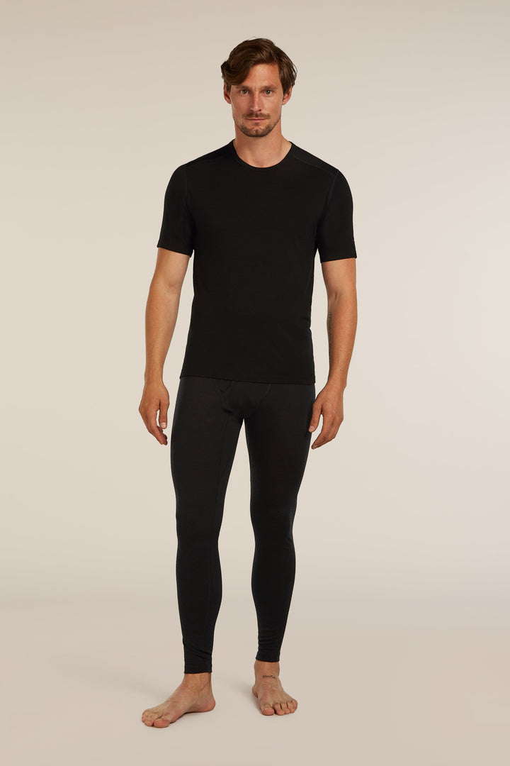 Mens 200 Oasis SS Crewe Black 104509