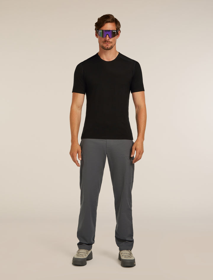 Mens 200 Oasis SS Crewe Black 104509