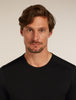 Mens 200 Oasis SS Crewe Black 104509
