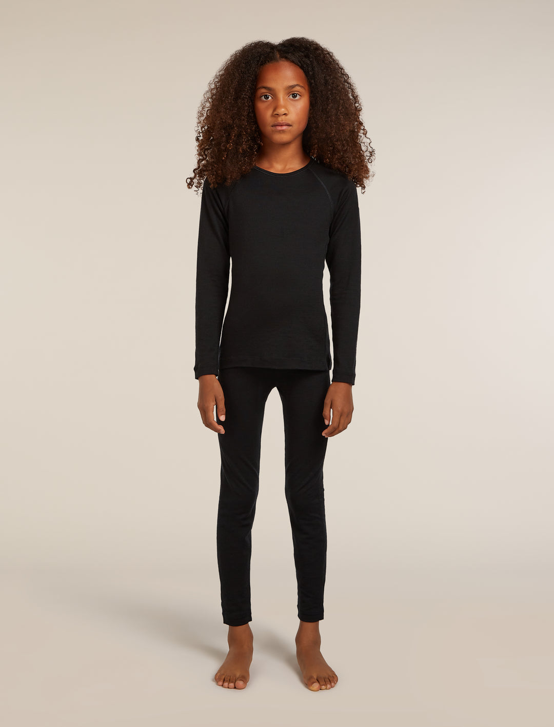 Kids 200 Oasis Leggings Black 104503