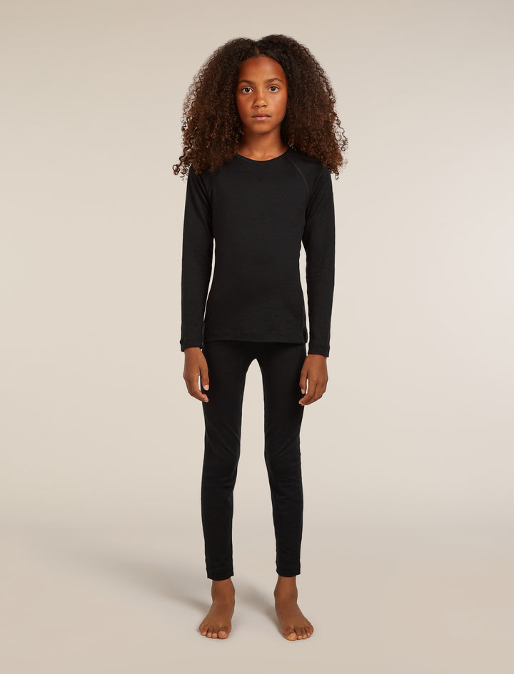 Kids 200 Oasis Leggings Black 104503