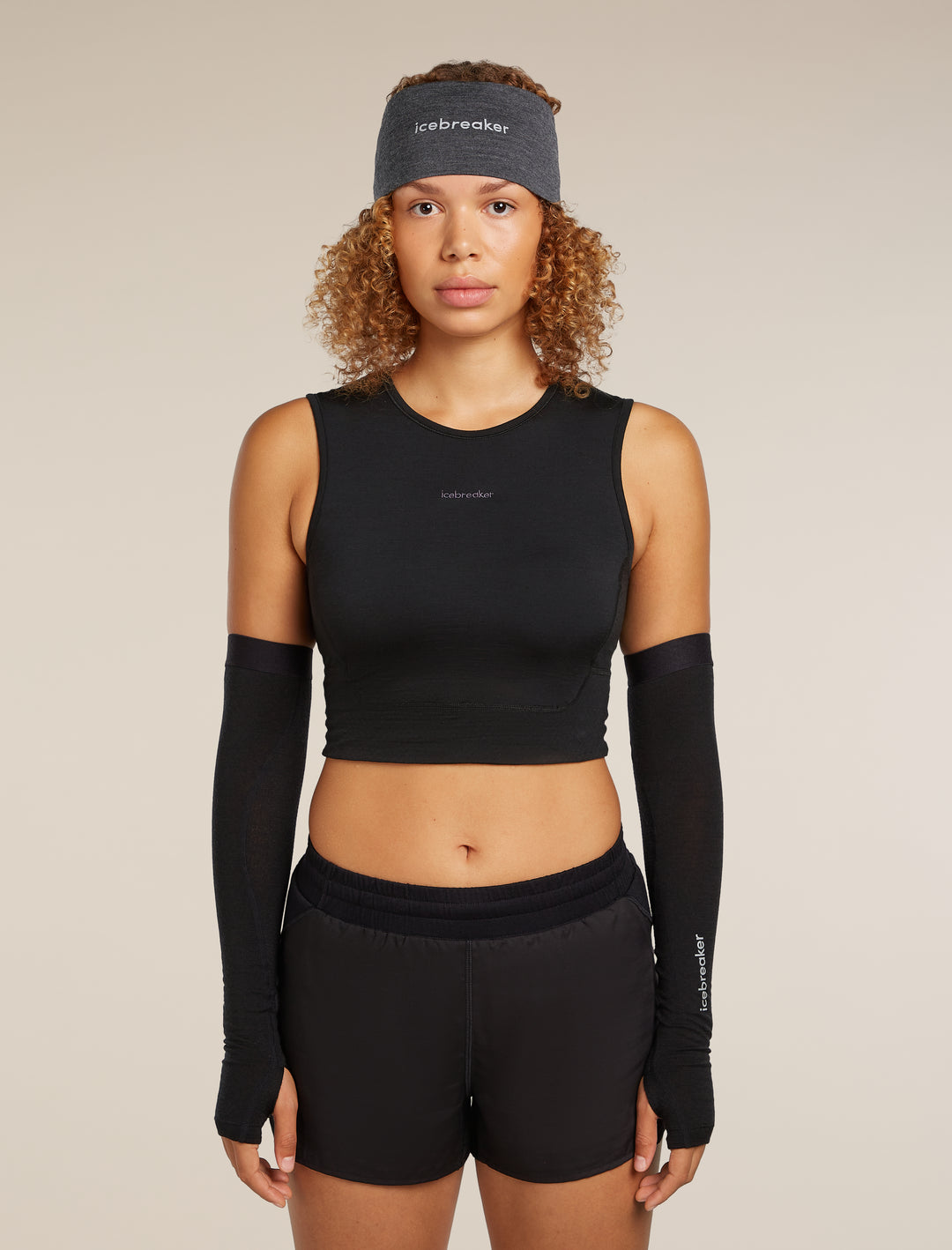 Unisex Merino 200 Oasis Headband Jet Heather 0A56SG