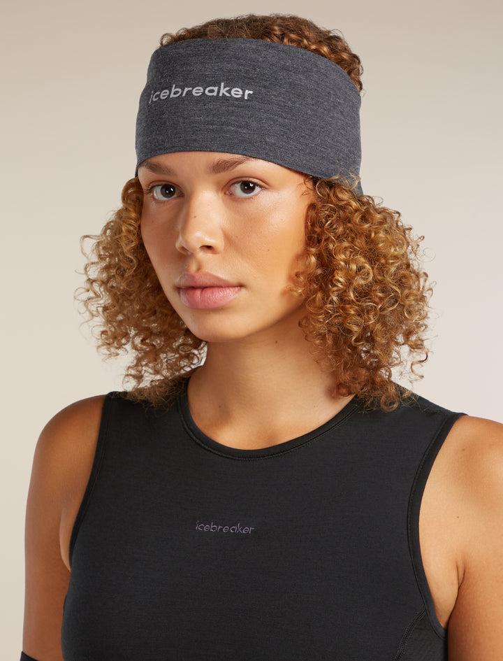Unisex Merino 200 Oasis Headband Jet Heather 0A56SG