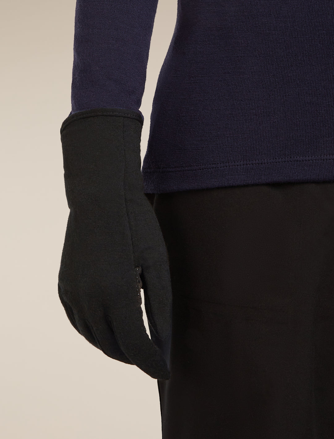 Adult Quantum Gloves Black 104828