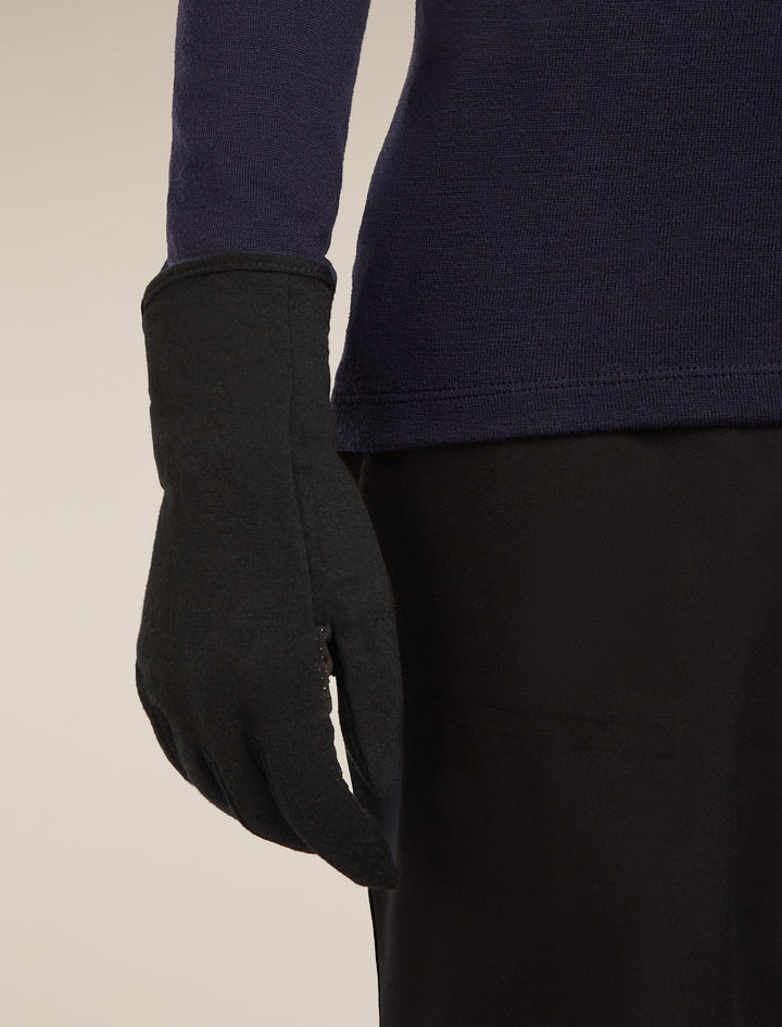 Adult Quantum Gloves Black 104828