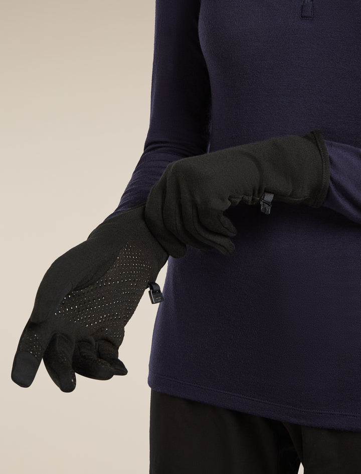 Adult Quantum Gloves Black 104828
