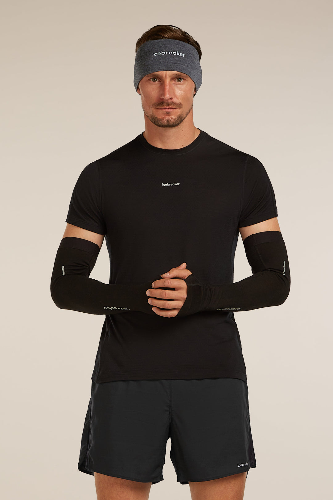 Unisex Merino 200 Oasis Headband Jet Heather 0A56SG