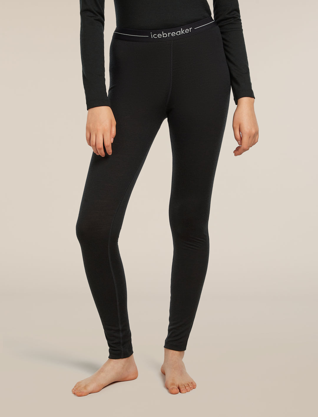 Womens Merino 200 Oasis Thermal Leggings Black 104383