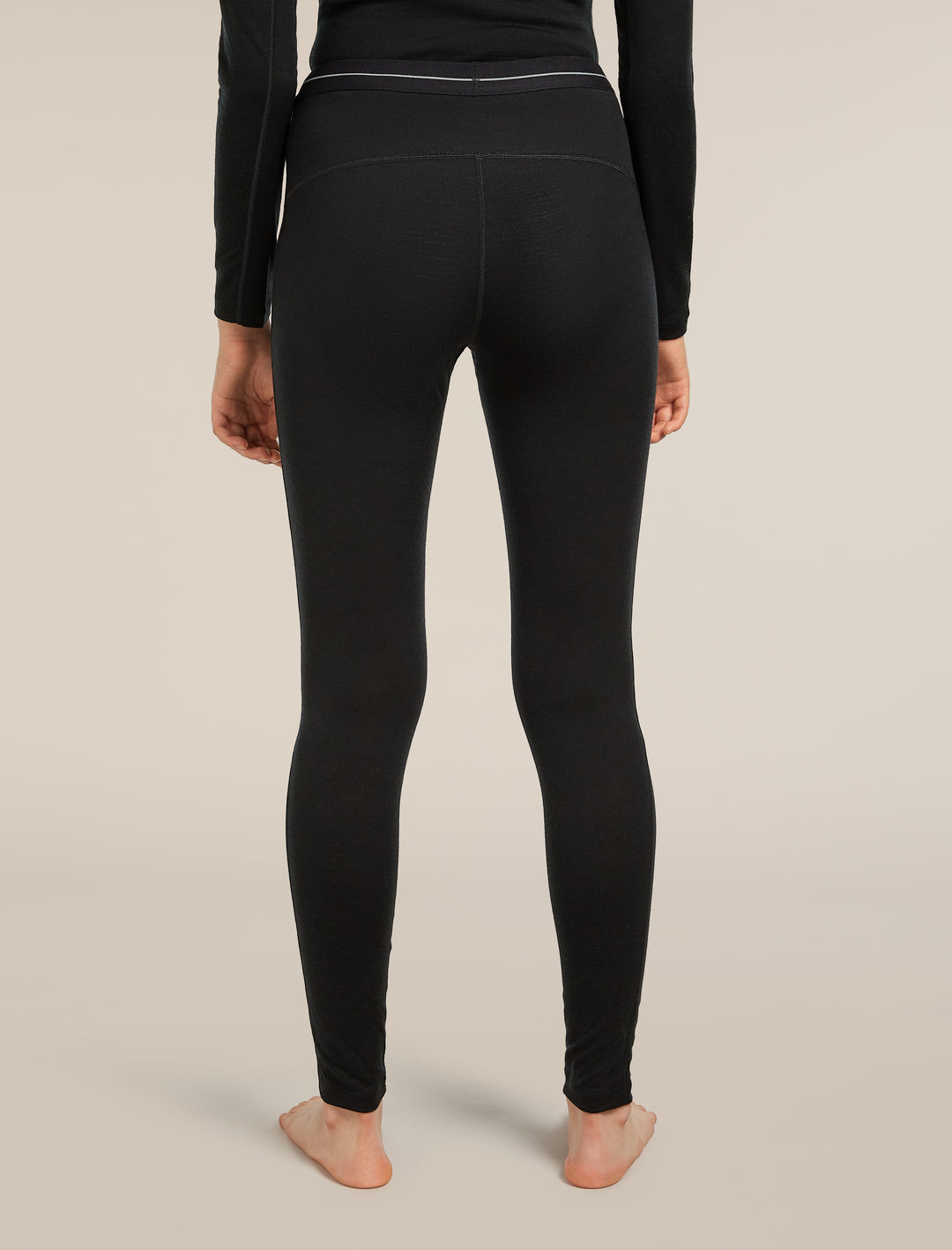 Womens Merino 200 Oasis Thermal Leggings Black 104383