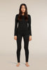 Womens Merino 200 Oasis Thermal Leggings Black 104383
