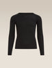 Kids 200 Oasis LS Crewe  Black 2yrs-14yrs 104501
