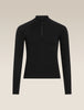 Kids Merino 260 Tech Long Sleeve Half Zip Thermal Top Black BB04499