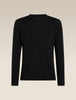Mens Merino 260 Tech LS Crew Neck Thermal Top Black 104371