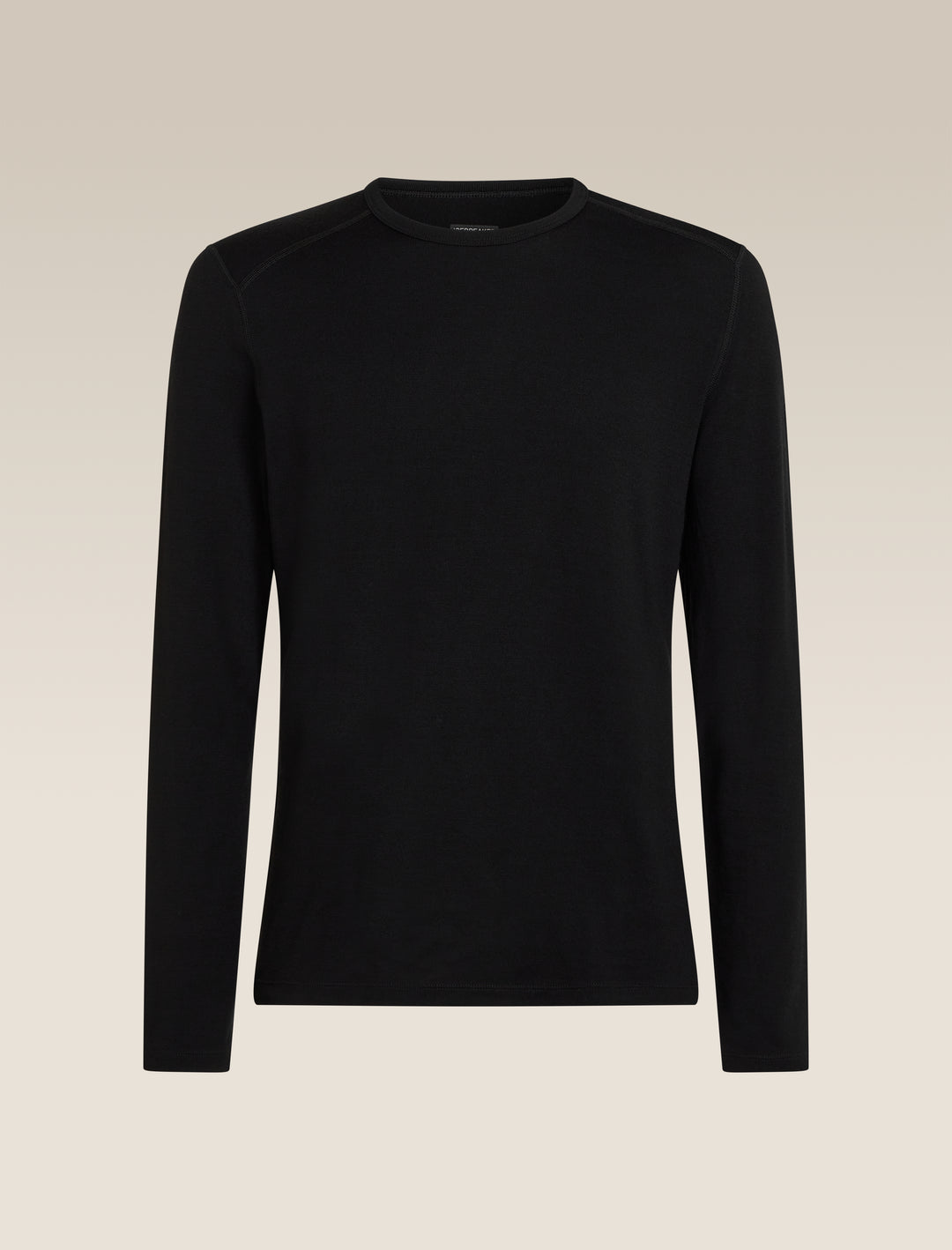 Mens Merino 260 Tech LS Crew Neck Thermal Top Black 104371