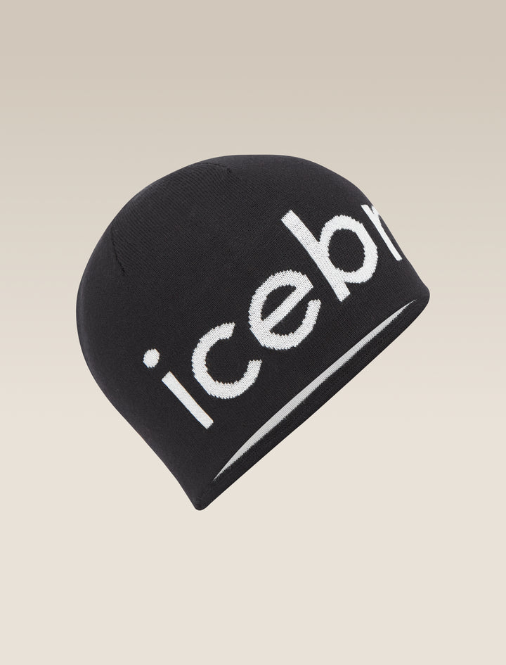 Adult Unisex Merino Icebreaker Beanie Black  0A56SJ
