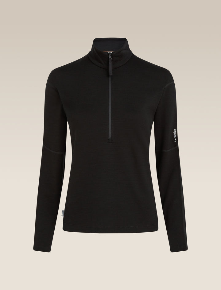 Womens Merino 360 Realfleece™ Elemental LS Half Zip Jacket Black 0A571R