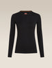 Womens 260 Tech LS Crewe Black IB104387