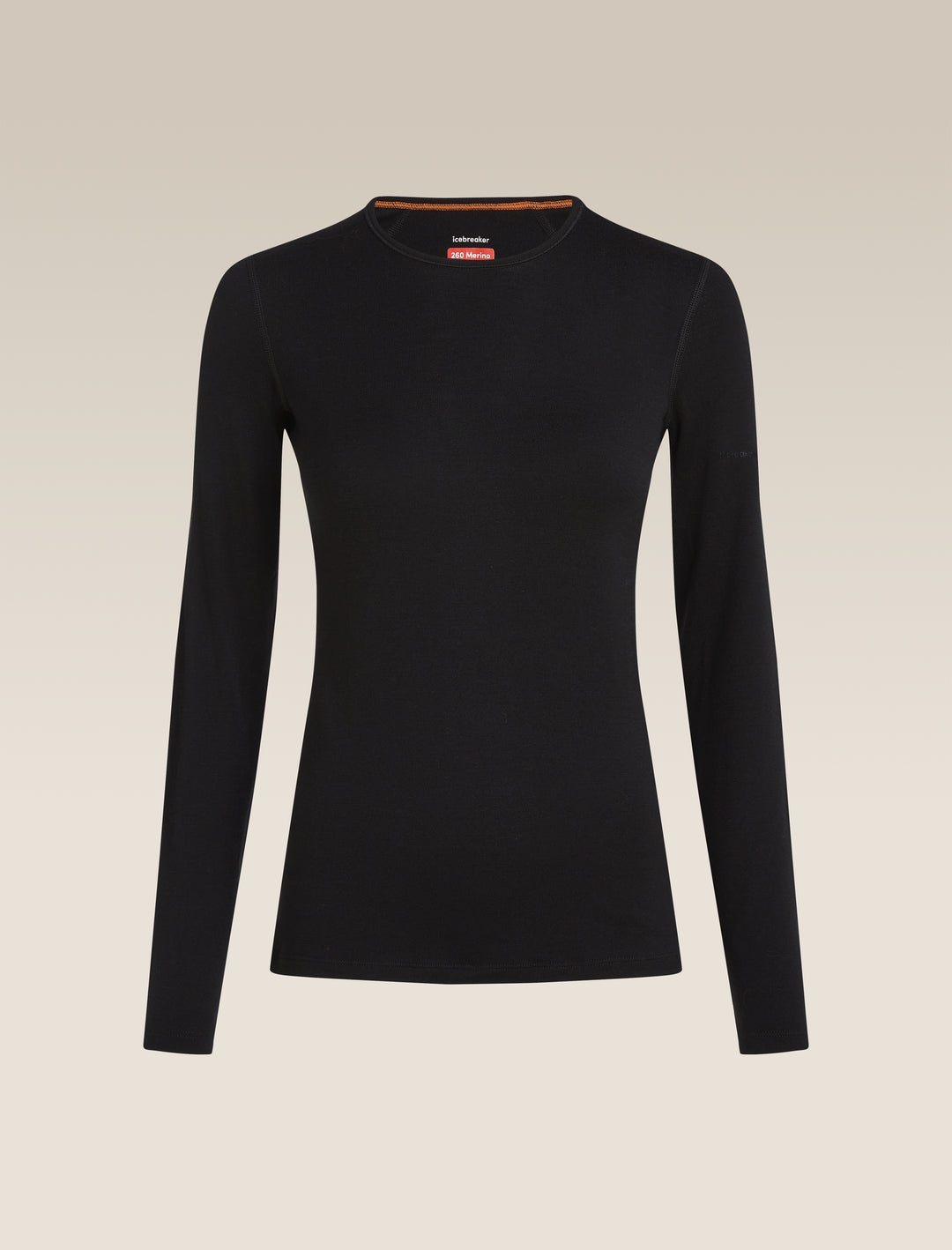 Womens 260 Tech LS Crewe Black IB104387