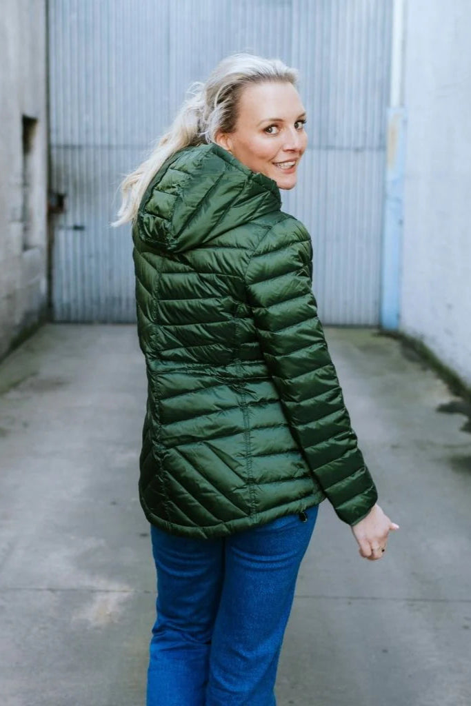 Womens Cushla Jacket - Cypress