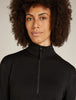 Womens Merino 360 Realfleece™ Elemental LS Half Zip Jacket Black 0A571R