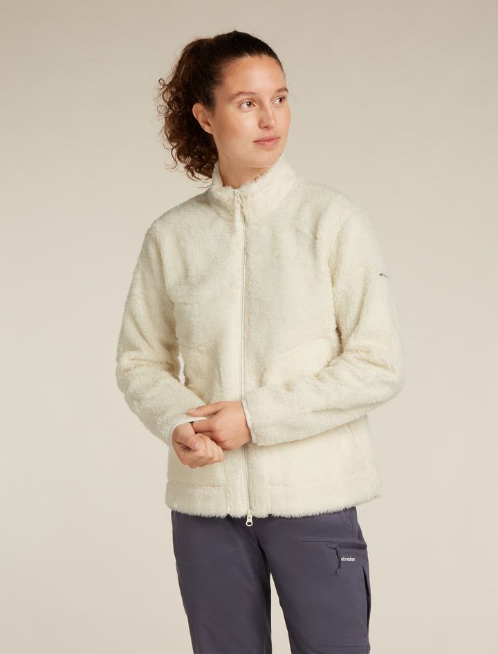 Women Merino Blend 960 RealFleece™ High Pile LS Zip Undyed 0A5729