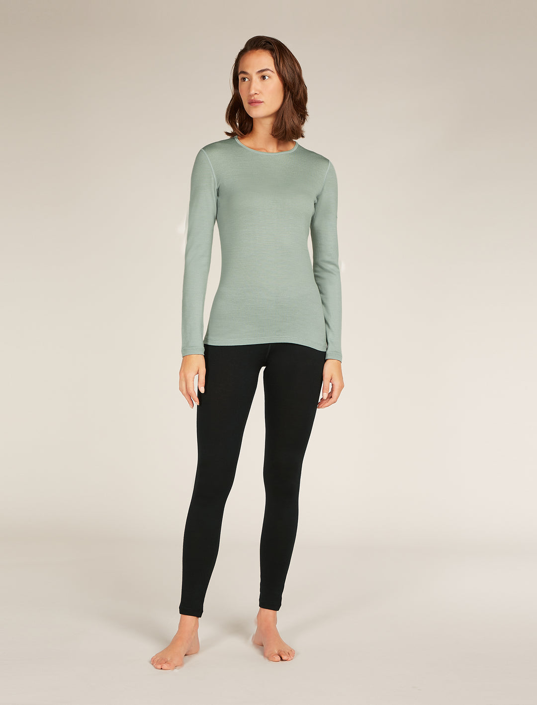 Womens Merino 260 Tech Thermal Leggings Black 104392