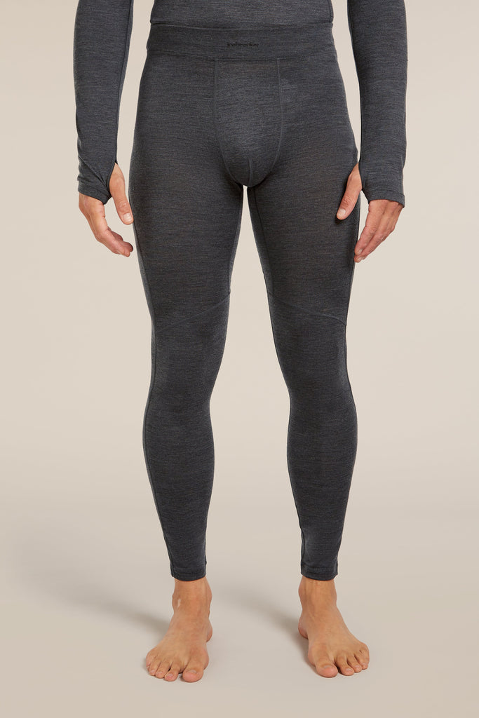 Mens  200 MerinoFine Ace Leggings Jet Heather 0A5768