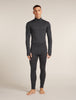 Mens  200 MerinoFine Ace Leggings Jet Heather 0A5768