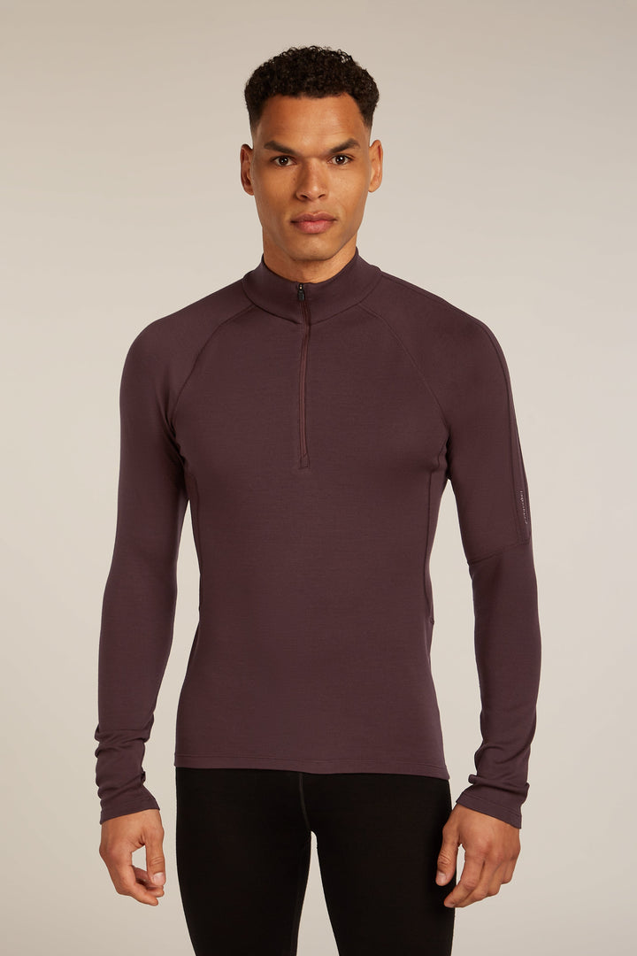 Mens 300 MerinoFine™ Polar LS Half Zip Thermal Top Java BA56Q9