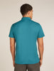 Mens Merino 150 Tech Lite Short Sleeve Polo Topaz 0A56WK