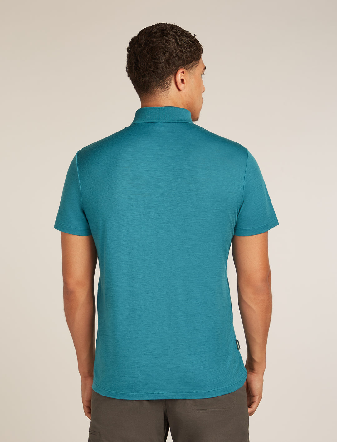 Mens Merino 150 Tech Lite Short Sleeve Polo Topaz 0A56WK