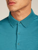 Mens Merino 150 Tech Lite Short Sleeve Polo Topaz 0A56WK