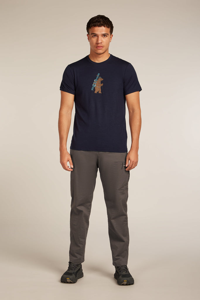 Mens Merino 150 Tech Lite SS Tee Bear Tour Midnight Navy 0A57BS