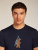 Mens Merino 150 Tech Lite SS Tee Bear Tour Midnight Navy 0A57BS