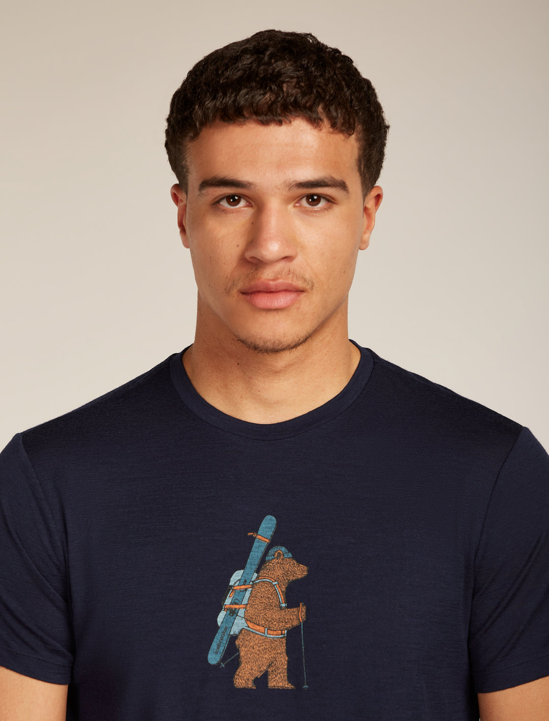Mens Merino 150 Tech Lite SS Tee Bear Tour Midnight Navy 0A57BS